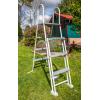 Ovalni montažni bazen GRE Wood - set (dubina 1.2m)